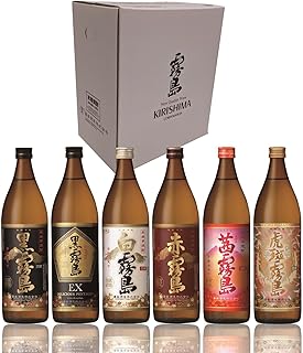 霧島オリジナルセット 6種飲み比べ 瓶 25度 [ 焼酎 宮崎県 900ml×6本 ]