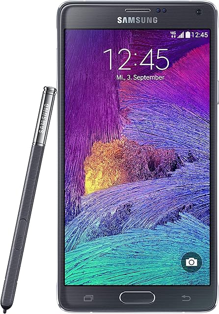 Samsung Galaxy Note 4 charcoal black (Renewed)
