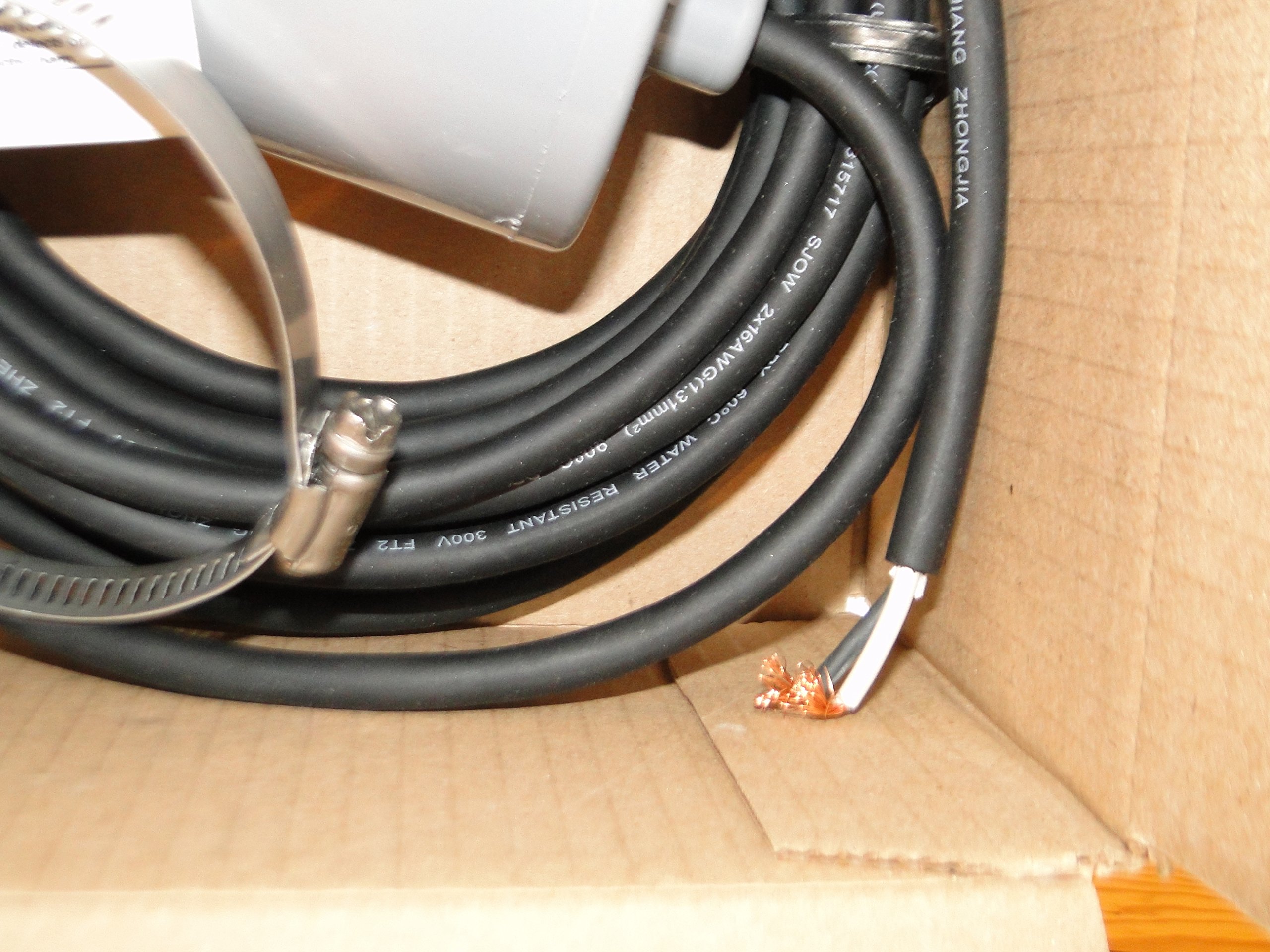 Pumpmaster SJE-Rhombus Float Switch – 20ft Cord, 120V With Plug