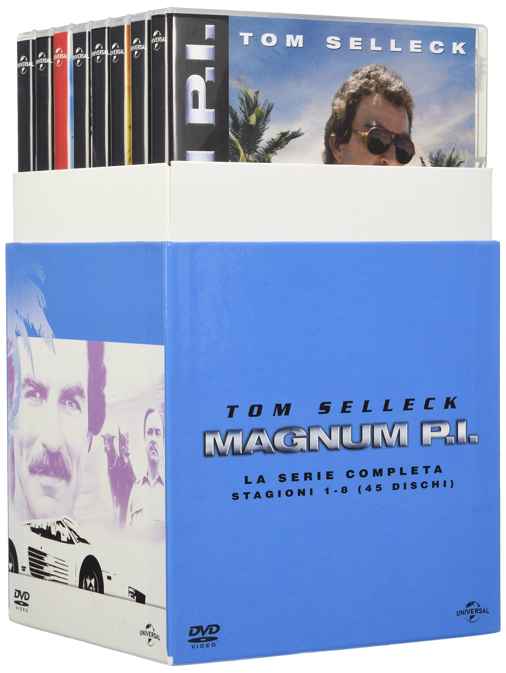 Magnum P.I. - Collezione Completa Stagioni 1-8 (Box Set) (45 DVD)