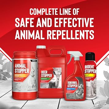 Mole & Vole Stopper, Granular Animal Repellent, All Natural, Effective All Year Round, Safe for People and Pets, No Harsh Chemicals, Ready to Use, Mole & Vole Animal Repellent - 12 lb. Bulk