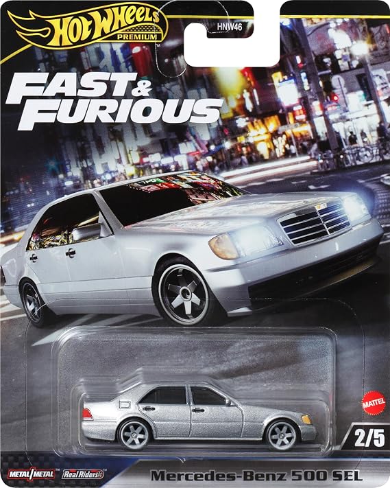 Hot Wheels Premium Hızlı ve Öfkeli Mercedes-Benz 500 SEL HRT94