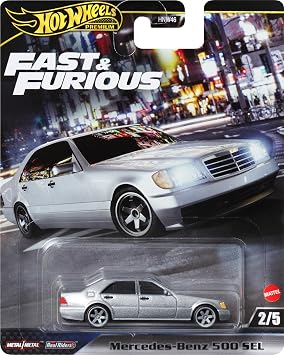 Hot Wheels Premium Hızlı ve Öfkeli Mercedes-Benz 500 SEL HRT94