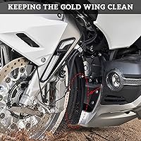 Vista 2 de Extensor de guardabarros delantero para ala dorada, extensor de guardabarros delantero para Honda Goldwing GL1800 1800 2018 2019 2020 2021 2022 2023