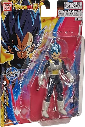 Miniatura 9 de Bandai Namco - Dragon Ball Super - Super Saiyan Blue Vegeta, Dragon Ball Evolve Figura de acción de 5 pulgadas