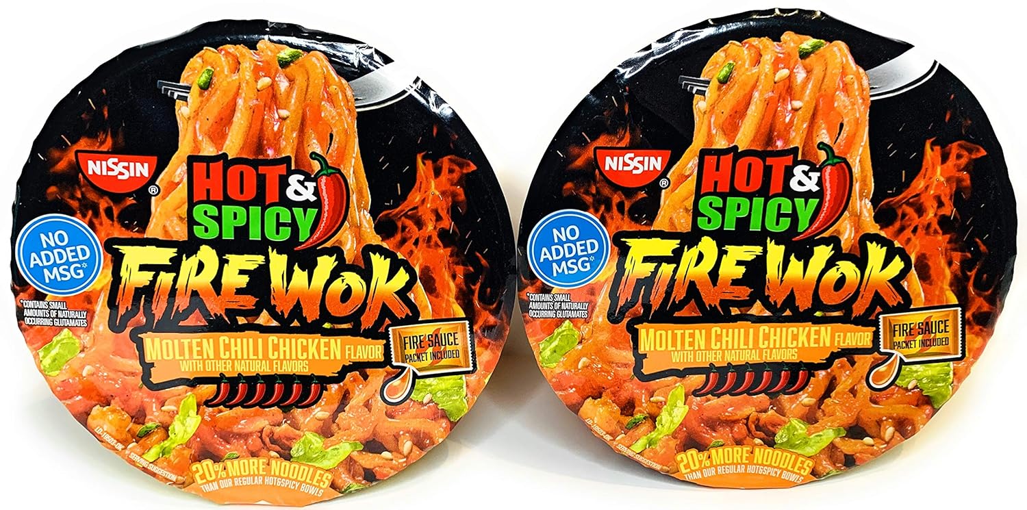 Nissin Hot And Spicy Fire Wok Scoville Units skt.zst.tarnow.pl