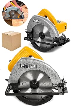 Steiner German 3200 Watt Sri Sjs Metal Transmission Chipboard Cutting Circular Saw Machine 185mm
