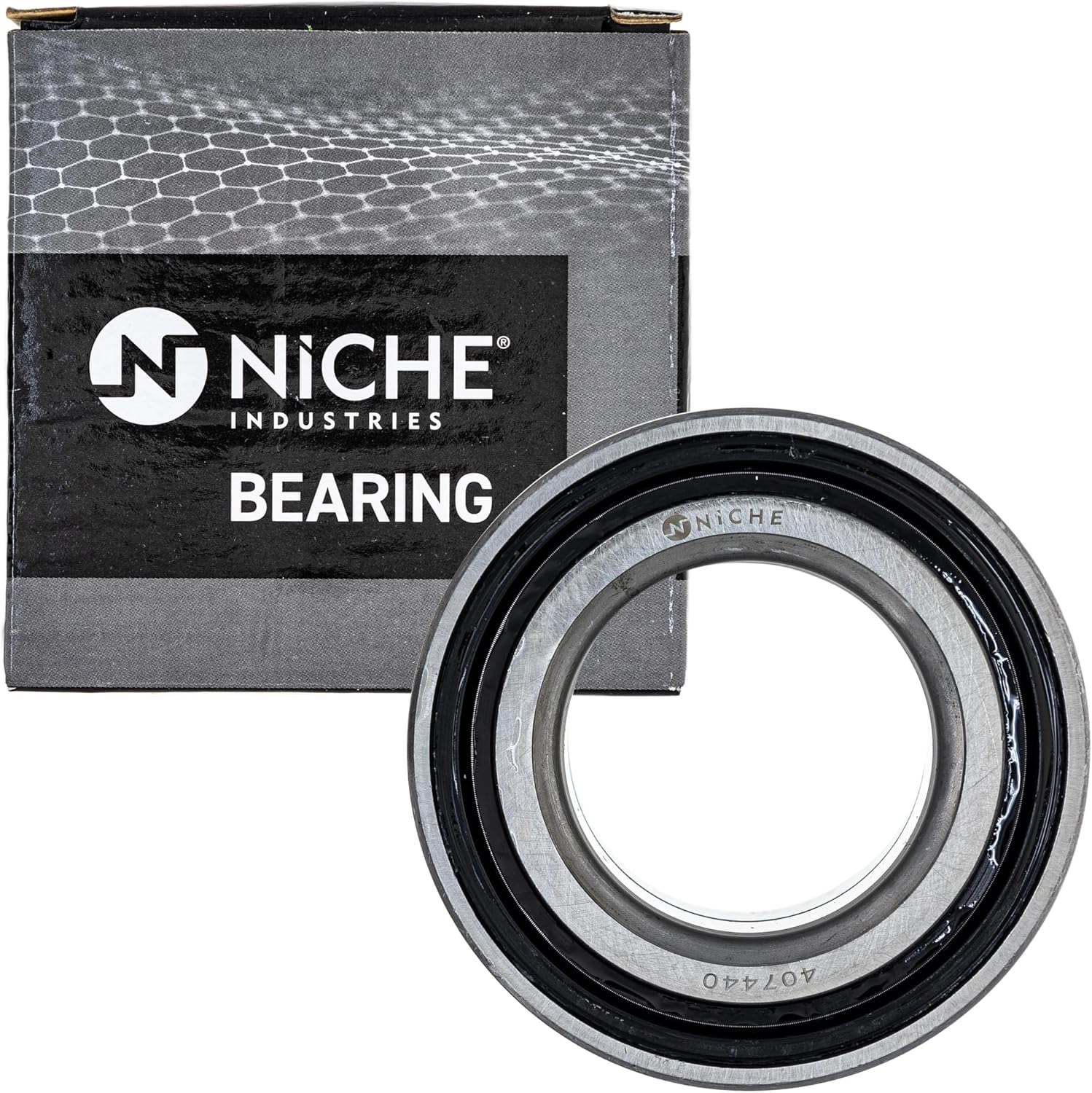NICHE Wheel Bearing for Polaris Ranger 500 Can-Am Outlander 570 Yamaha Rhino 450 Honda Rebel 250 CB1 CBR600RR Arctic Cat Wildcat 40x74x40 2 Pack