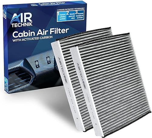 Miniatura 31 de AirTechnik Filtro de aire de cabina CF11670 con carbón activado Compatible con Ford Ecosport 2018-2022, Fiesta 2011-2019 - BE8Z-19N619-A