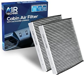 AirTechnik CF11920 Cabin Air Filter w/Activated Carbon 2 Pack | Fits Ford C-Max and Escape 2013-2019, Focus 2012-2018, GT 2017-2022, Transit Connect 2014-2023, Lincoln MKC 2015-2020 - CV6Z-19N619-A