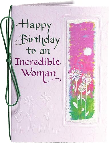 Miniatura 2 de Tarjeta de cumpleaños de Blue Mountain Arts para ellaPara una mamá, hermana, hija, esposa o amiga (Feliz cumpleaños a una mujer increíble)