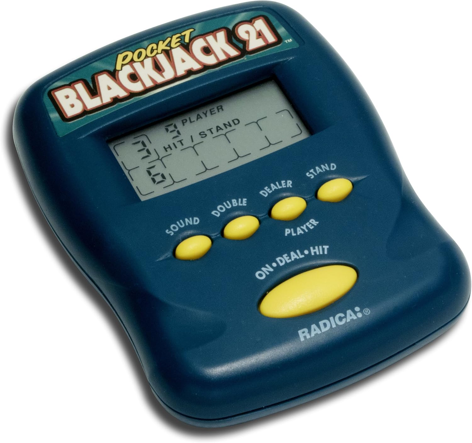 Pocket Blackjack 21 Electronic Handheld Game (1997 Edition)