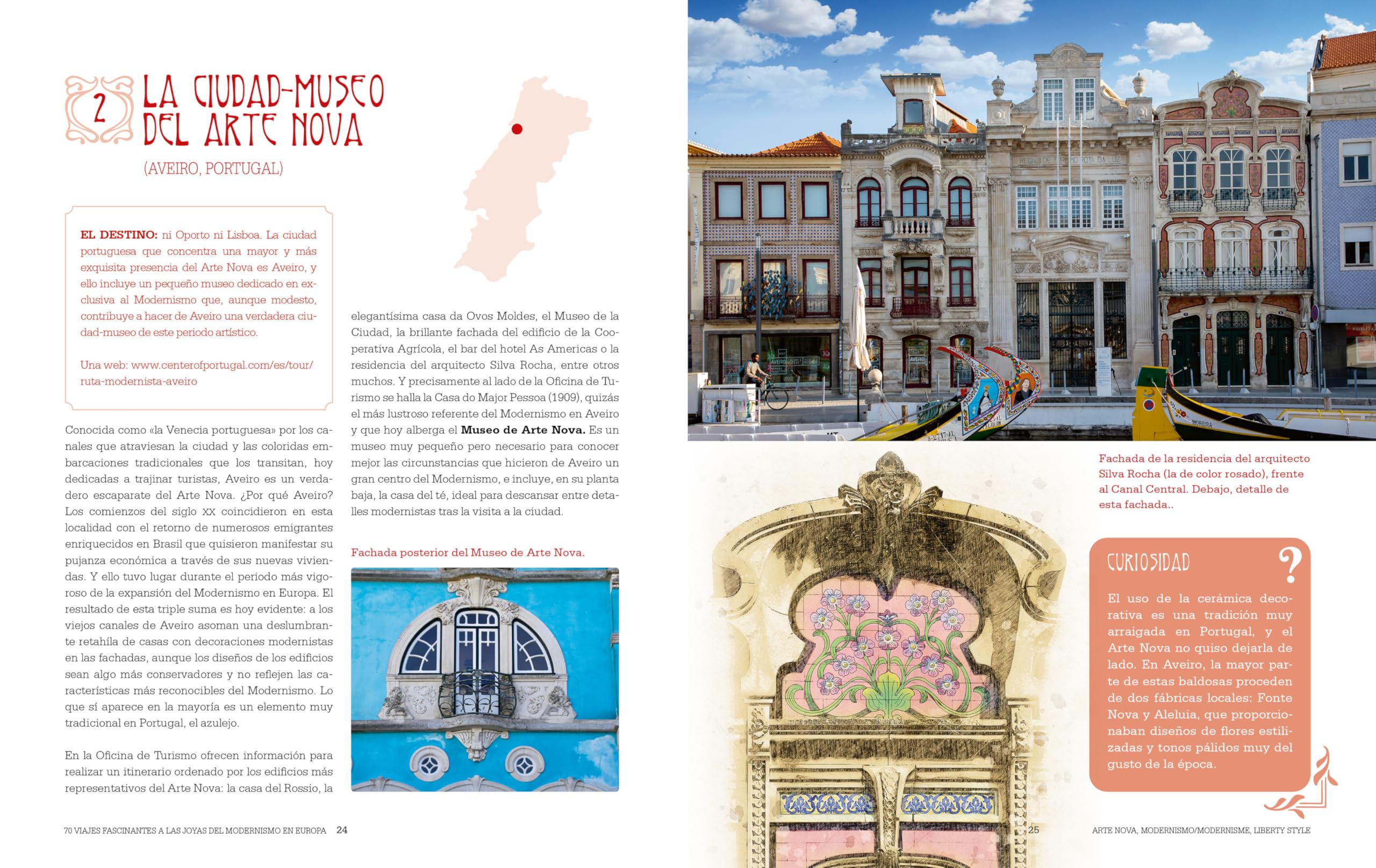 70 Viajes fascinantes a las joyas del modernismo en Europa (Guías Singulares)