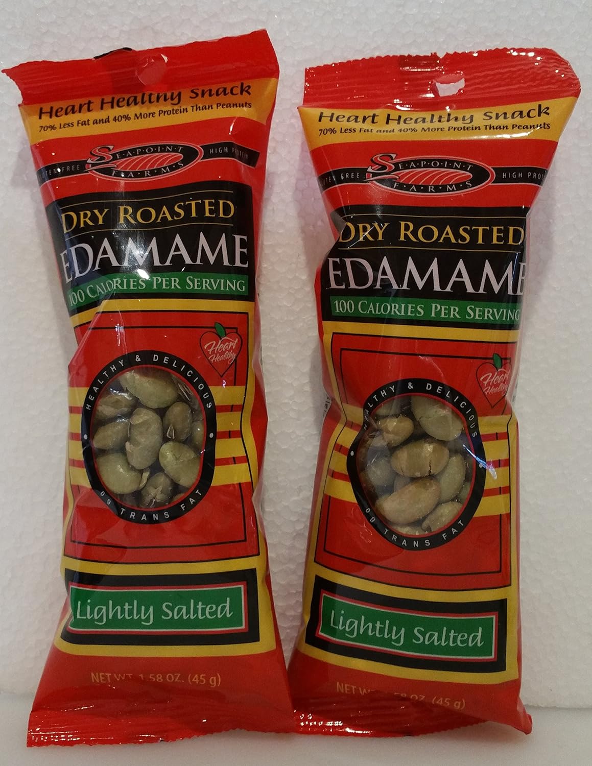 Seapoint Farms Dry Roasted Edamame Lightly Salted 1.58 OZ