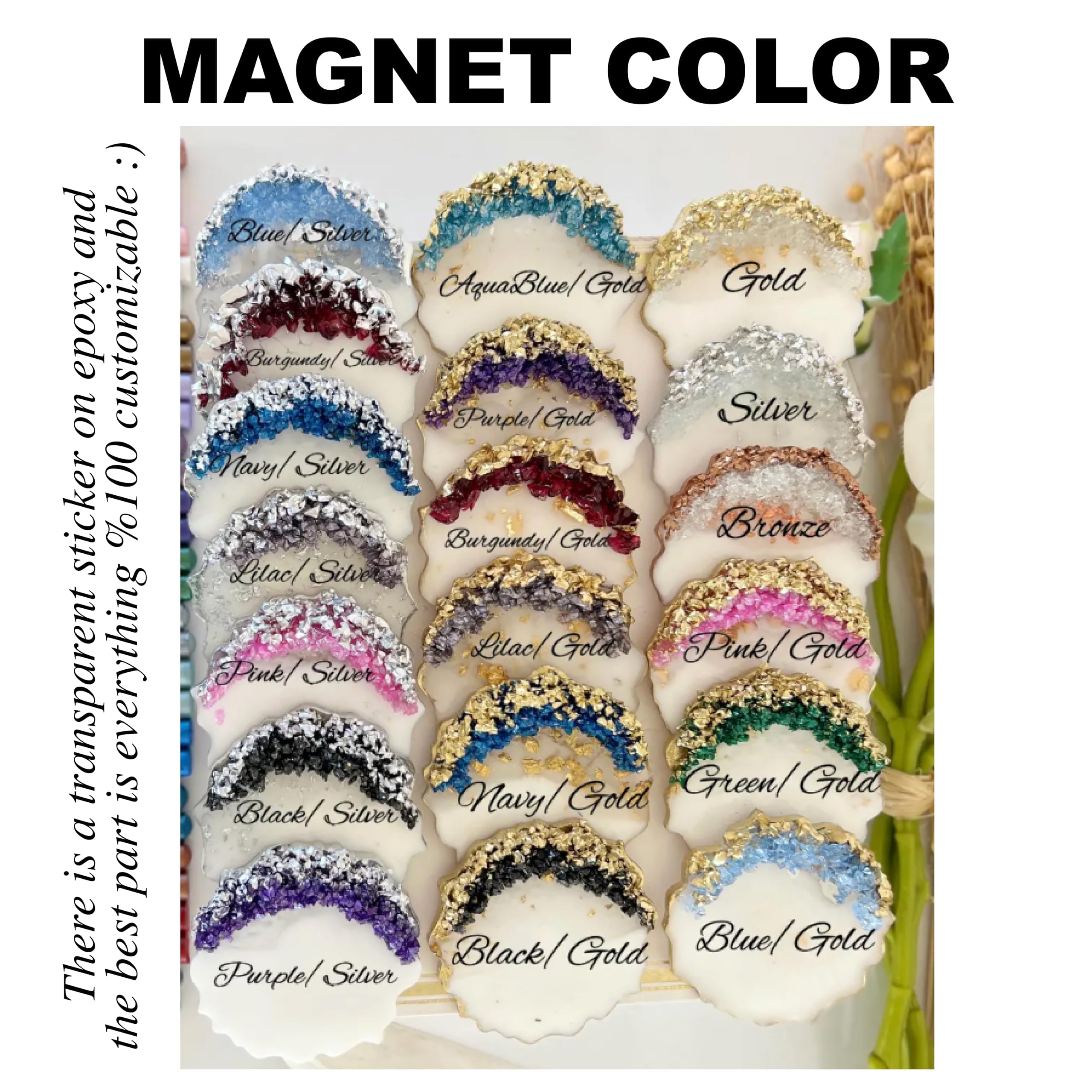Personalisierte Gastgeschenke Taufe, Taufgeschenk für Gäste, Epoxidharz Magnet mit Name & Datum, Gastgeschenk Taufe Junge Mädchen, Christliche Taufdeko mit Wachssiegel (20 Stück mit Geschenkbox)