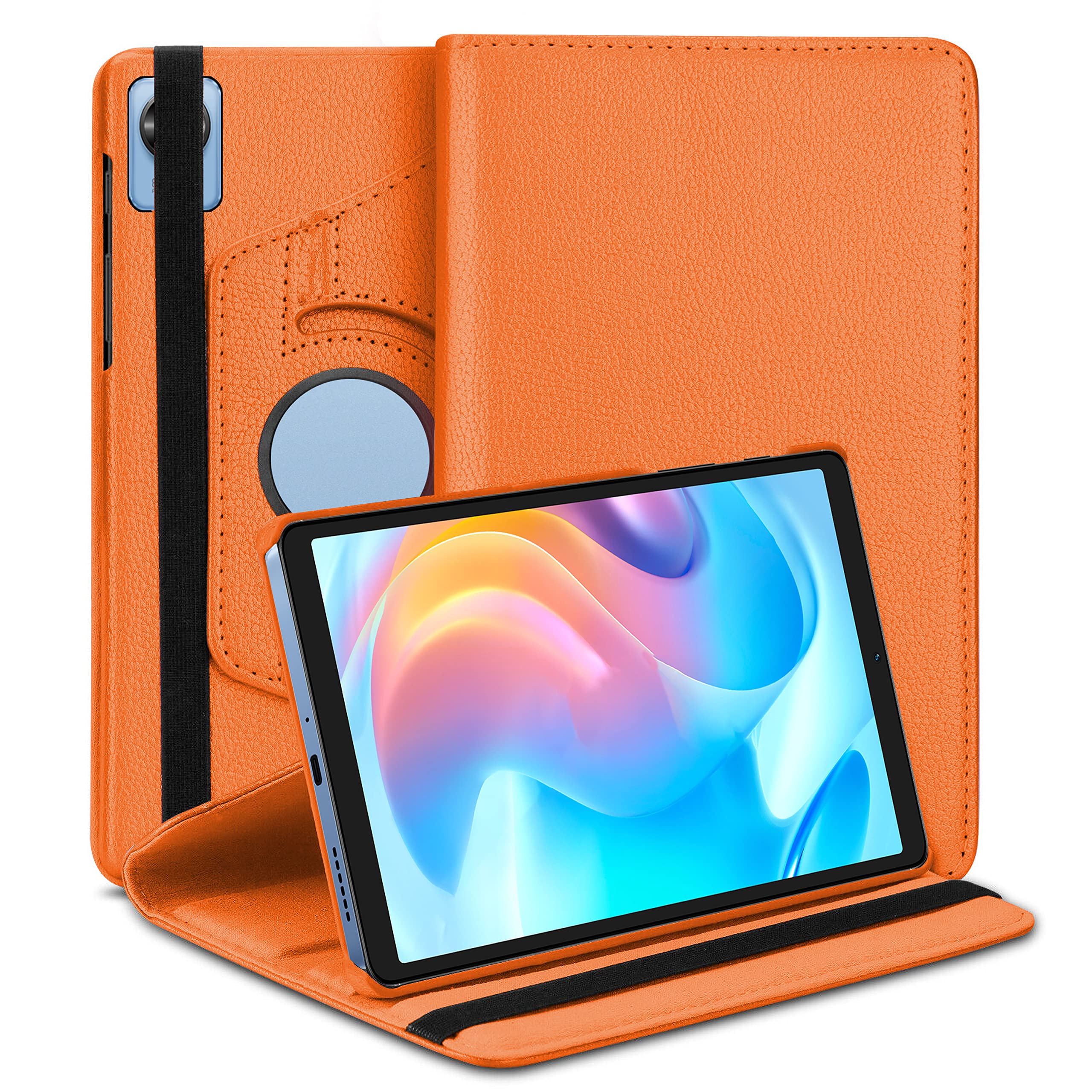 TGK Rotating Cover Case for Realme Pad Mini 8.7 Inch Tablet (Orange) (B0B71LLD8T) Amazon Price History, Amazon Price Tracker