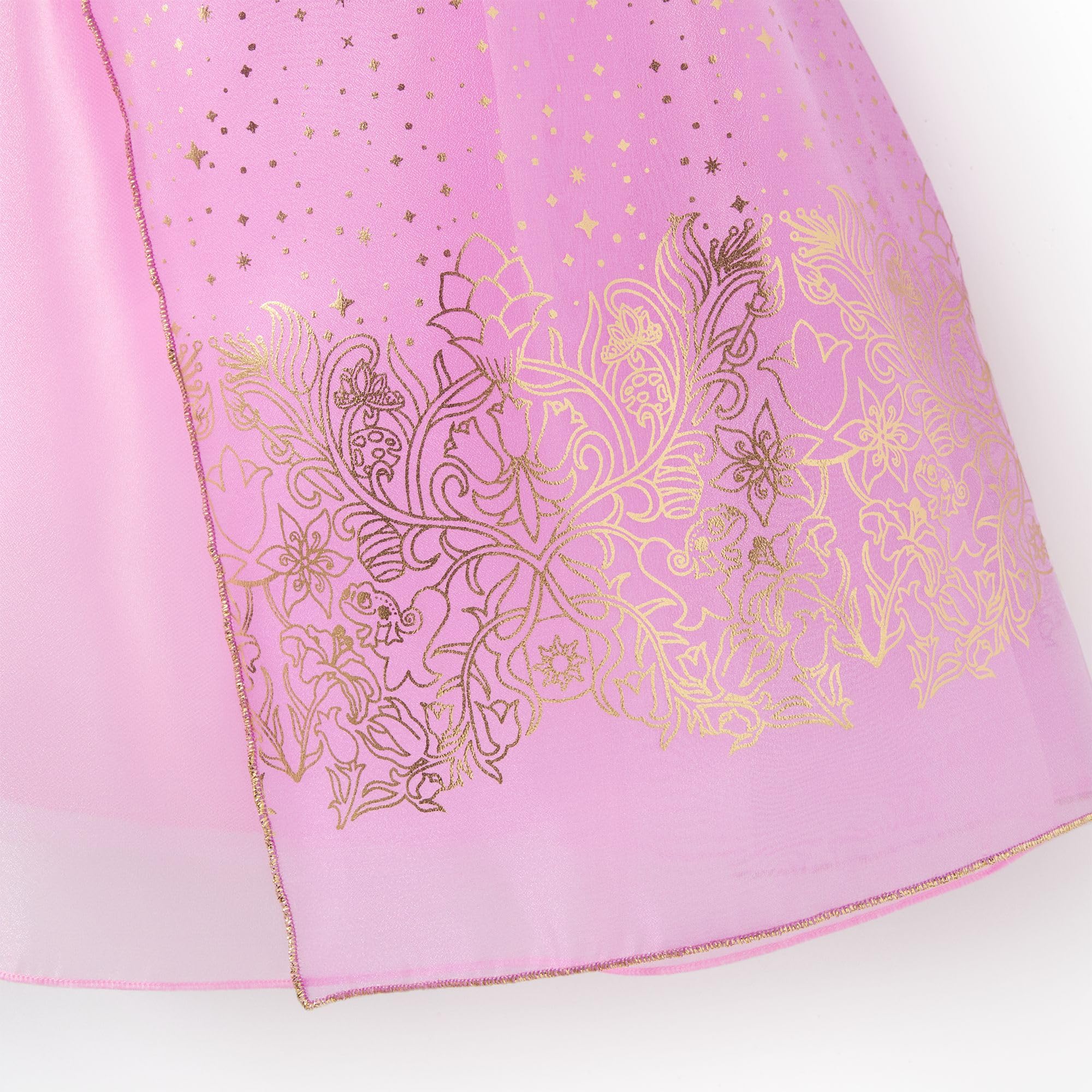 Disney Store Official, Enredados, Rapunzel, Disfraz Infantil, Vestido de Princesa Morado para Fiestas, Juego y Halloween, 7-8 años