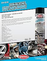 Vista 2 de Sprayway SW938 Auto Care Non-Silicone Instant Shine, 11 oz