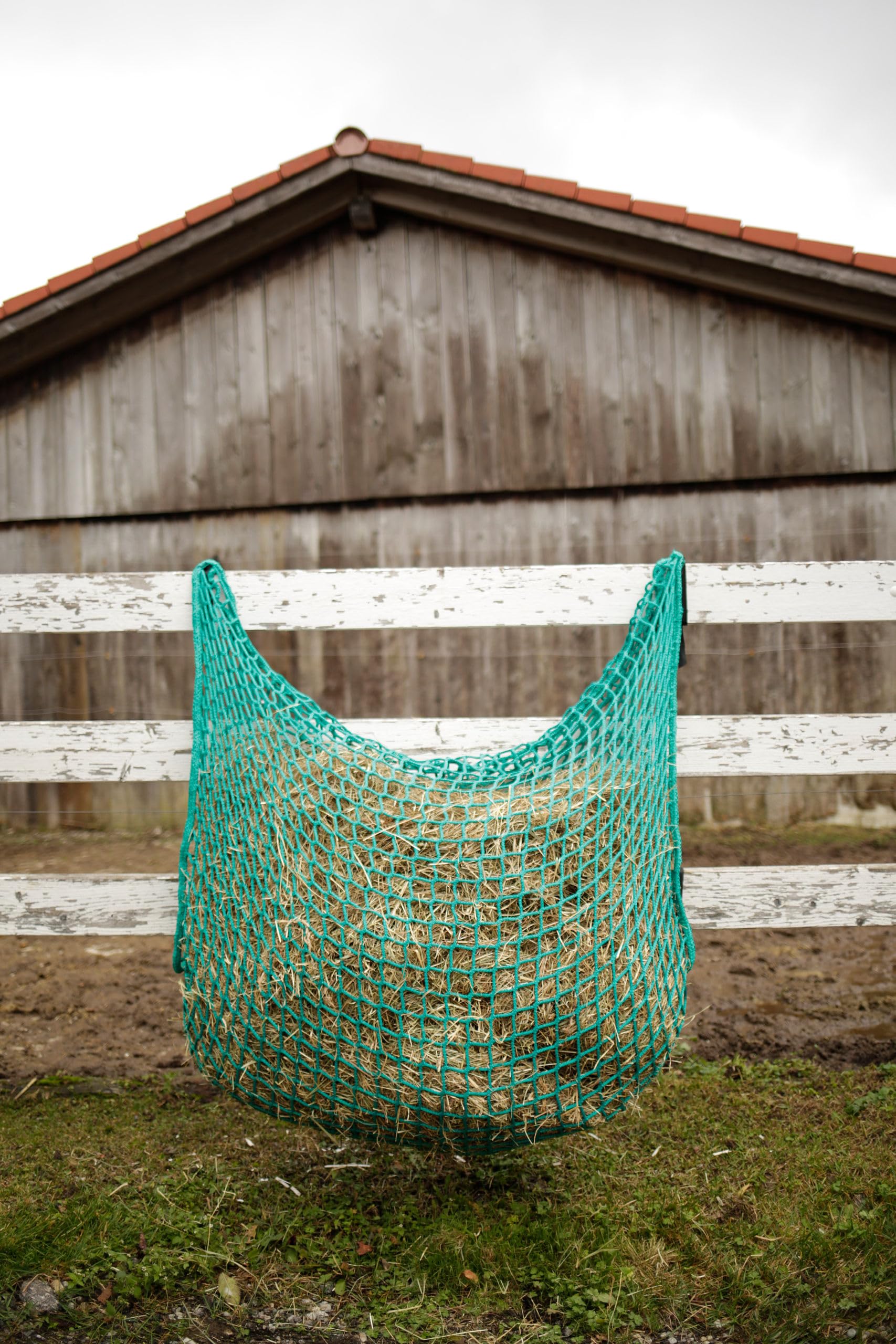 Kerbl Saco para heno FlexiStrong 90x90 cm 7 kg Polipropileno Verde