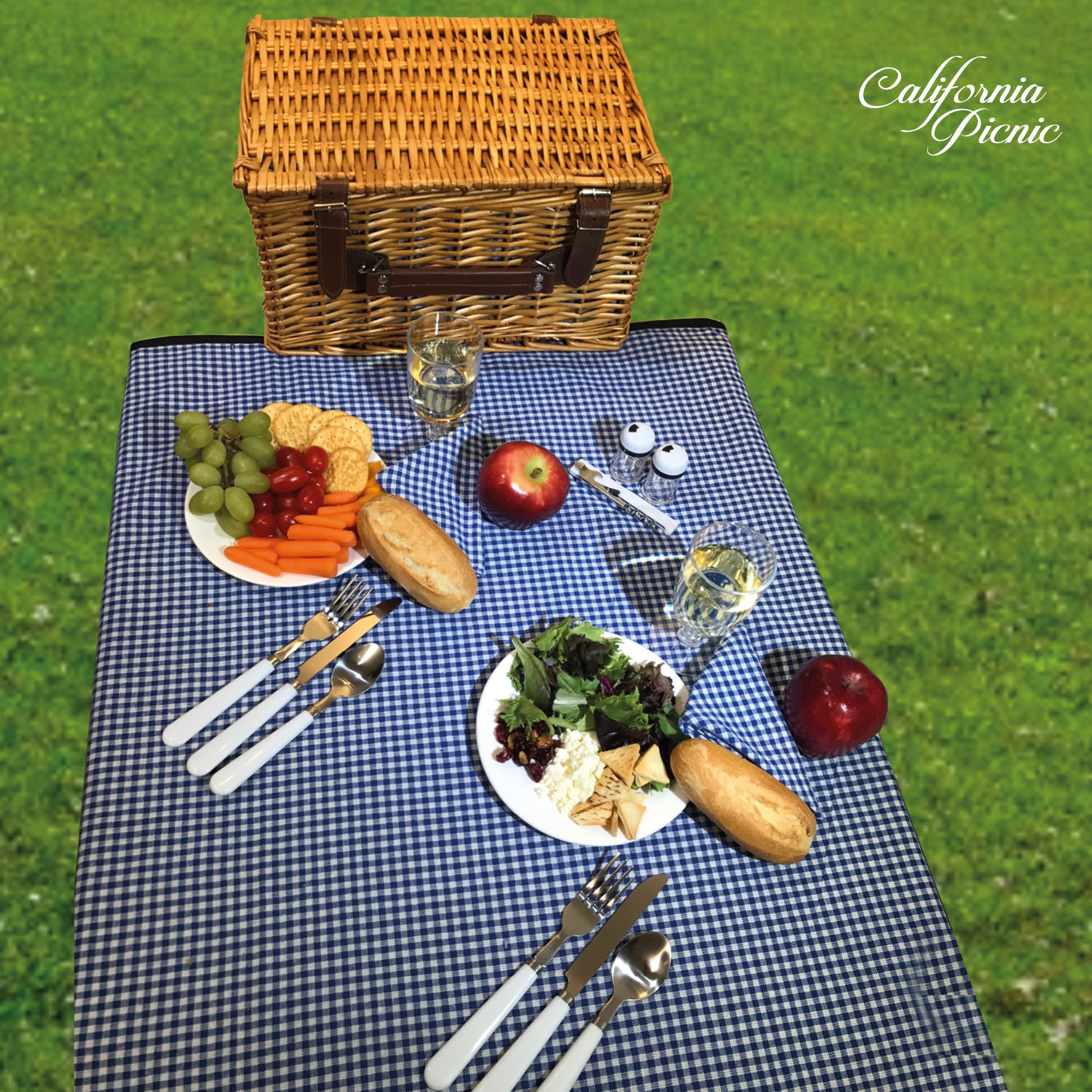 Picnic Basket for 4 Person Picnic Set Folding Picnic Blanket Picnic Table Set Picnic