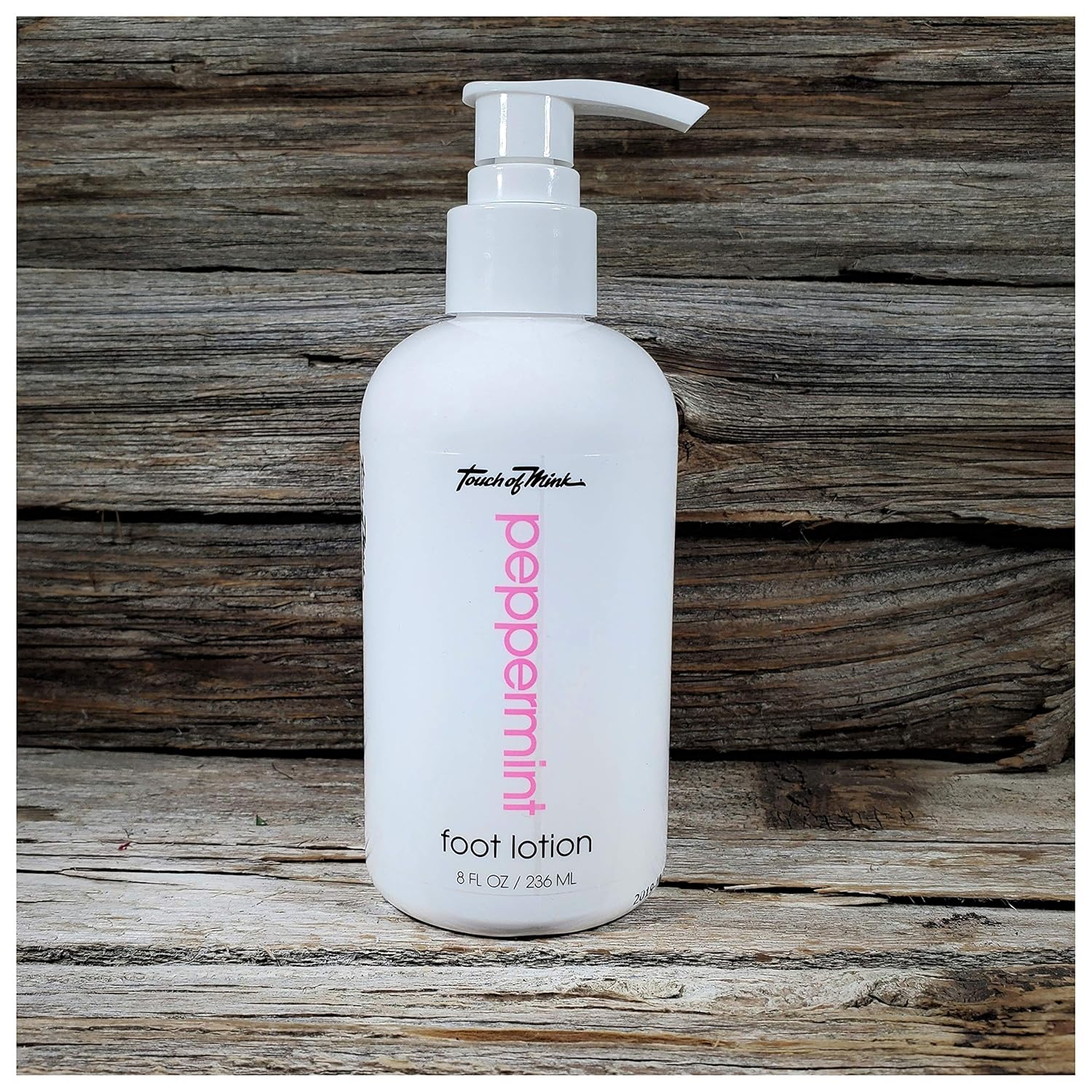 Natural Foot Lotion Moisturizing Cream Peppermint 8oz