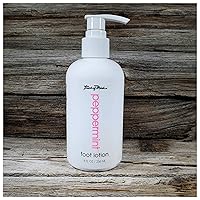 Vista 1 de Natural Foot Lotion Crema Hidratante Menta 8oz