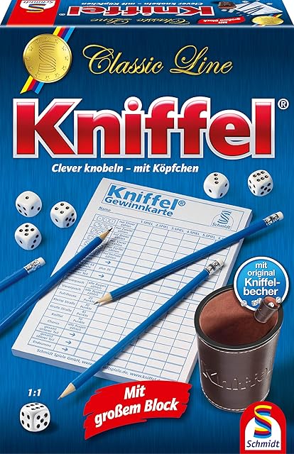 Kniffel. Classic Line: 2-8 Spieler