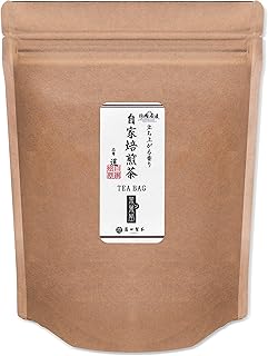 静岡県産 自家焙煎茶 香ばしい緑茶ティーバッグ 抹茶入りやすらぎ緑茶