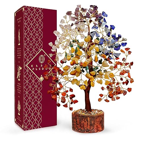Crystal Tree of Life 7 Chakra Healing Crystals Trees for