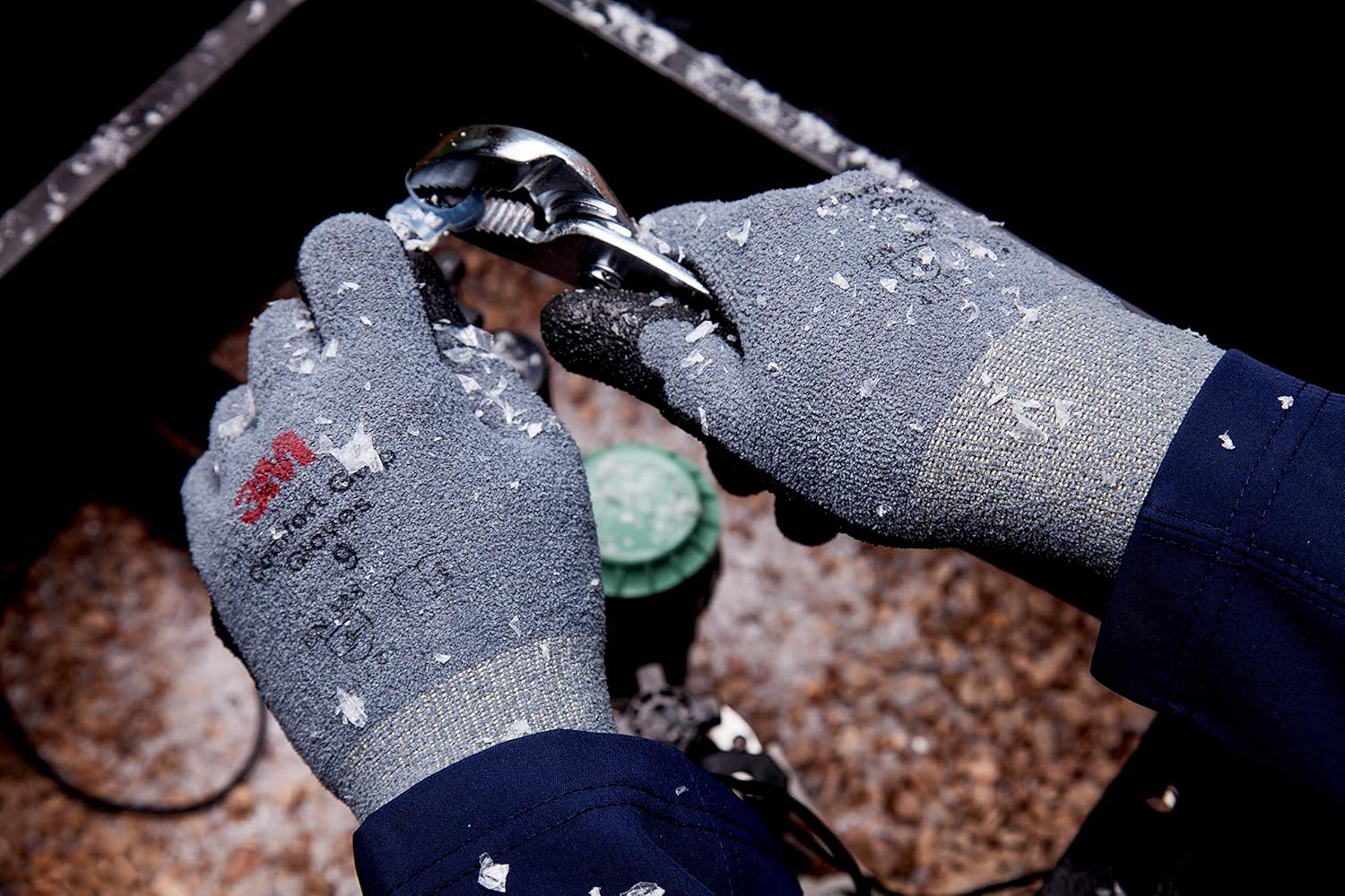 3M Comfort Grip Glove CGM-W, Winter, Size M