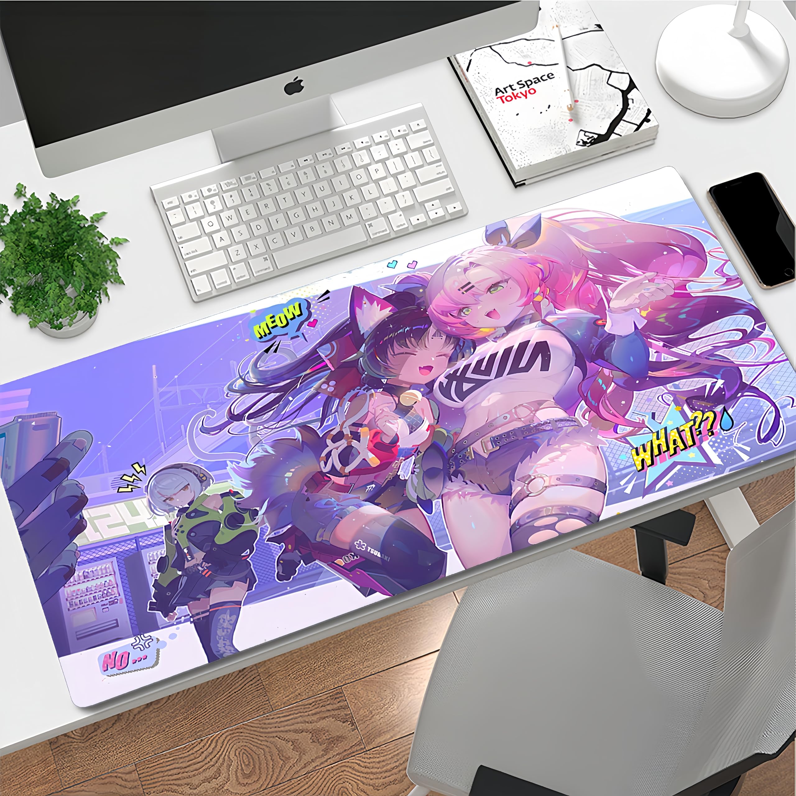 Tapis De Souris Gaming Zenless Zone Zero – XL à XXXL, Surface Lisse, Base Antidérapante, Bords Cousus - 14