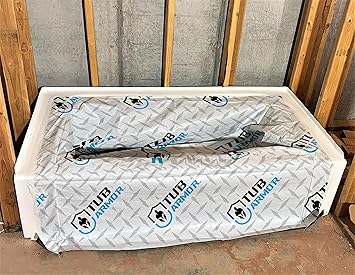 Maximum Protection During Your Next Bathroom Construction or Remodel Project! No More Scratched or Dirty Tubs!