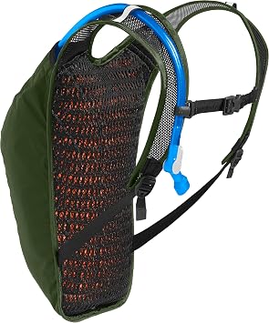 CamelBak HydroBak Light Bike Hydration Backpack, UltraLight LowProfile Design with 50oz Crux Reservoir, Army Green