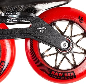 Powerslide Arise SL Black Inline Skate for Urban and Fitness for Men and Women
