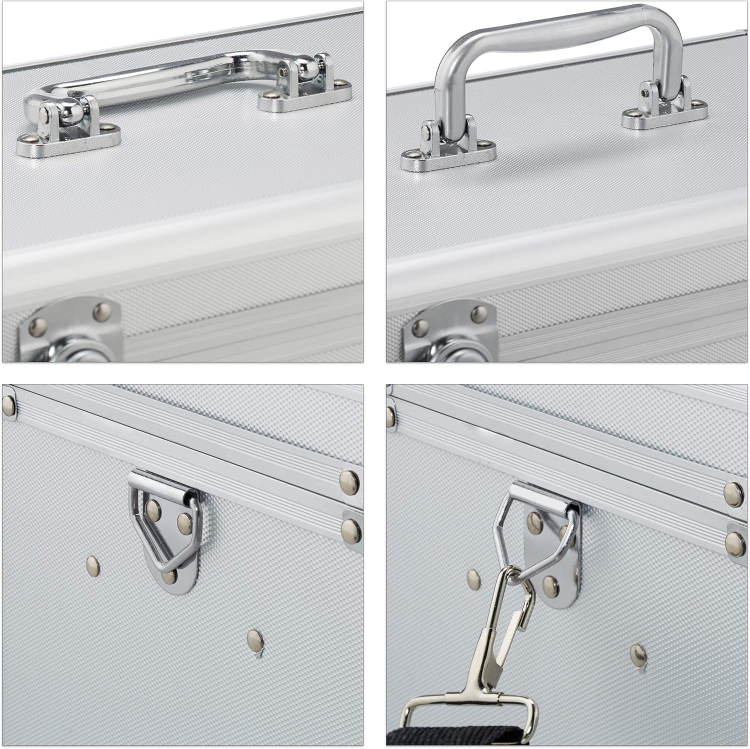 Bеѕt Cуbеr Mоndау 🔥 Relaxdays First Aid, Aluminium Medic Kit Case with Carry Strap Empty Emergency Box HWD: 19x32x20 cm, Silver, Metal, 19 x 32 x 20 cm Blасk Frіdау Sаlе 2022 Relaxdays First Aid, Aluminium Medic Kit Case with Carry Strap Empty Emergency Box HWD: 19x32x20 cm, Silver, Metal, 19 x 32 x 20 cm