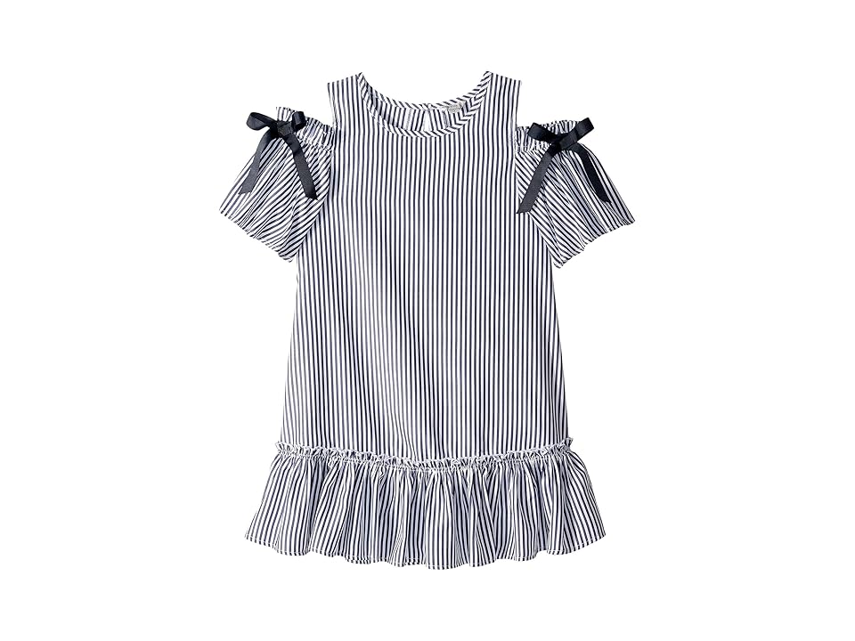 

HABITUAL girl Nancy Cold Shoulder Dress (Big Kids) (Stripe) Girl's Dress, Multi