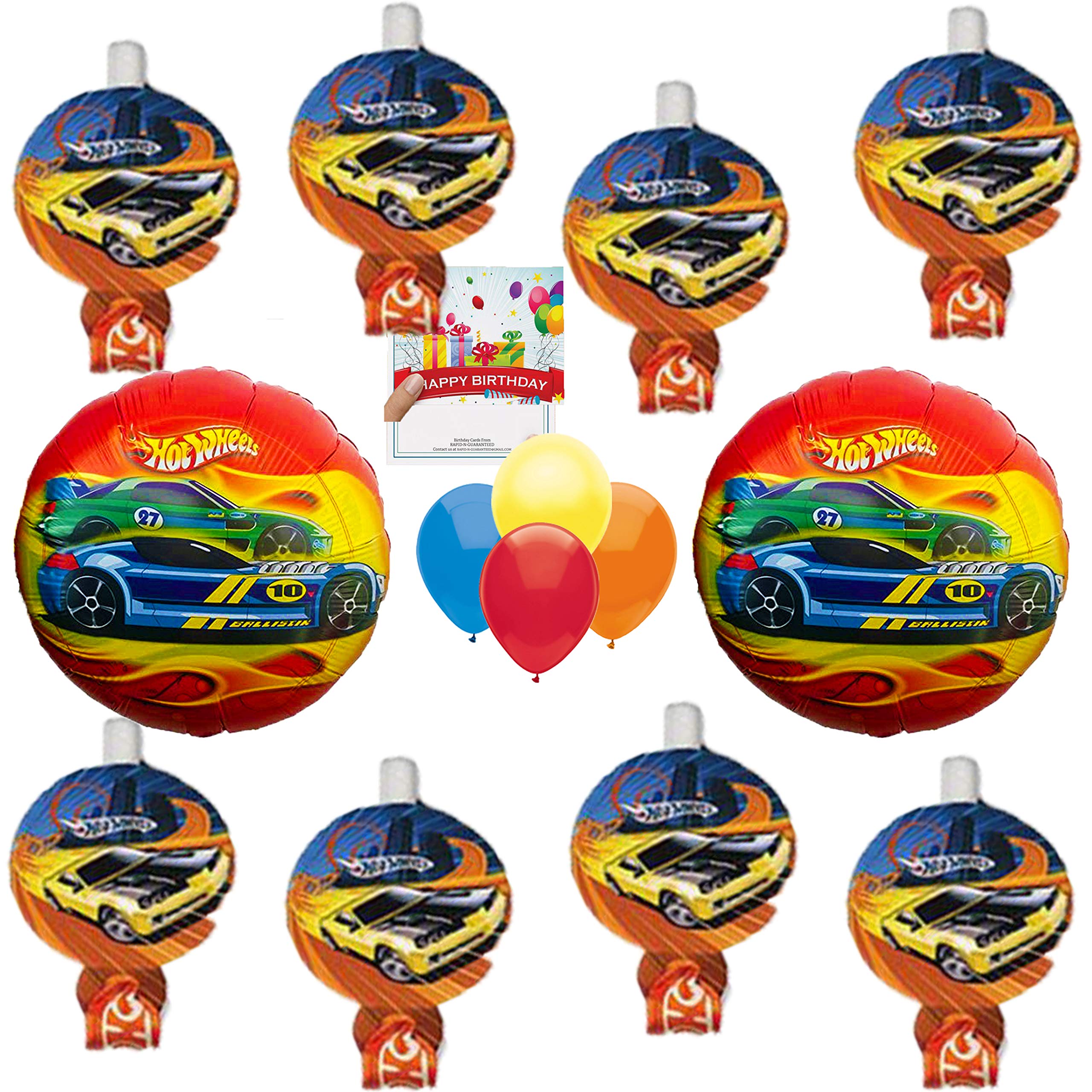 hot wheels balloons