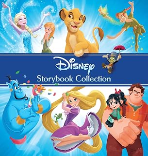 Disney Storybook Collection 3rd Edition: Frozen, Lion King, Tangled Stories with 250+ Illustrations & Gilded Pages