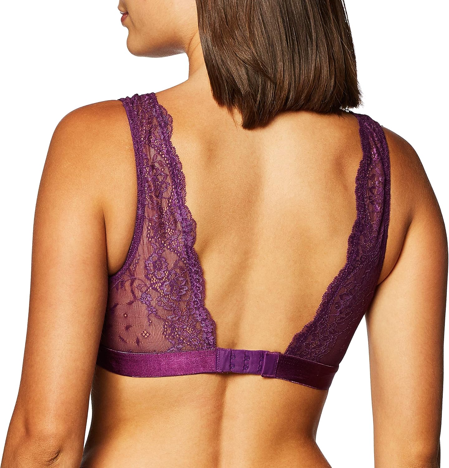 Amazon Brand - Mae Women's Deep Plunge Bralette (for A-C cups)