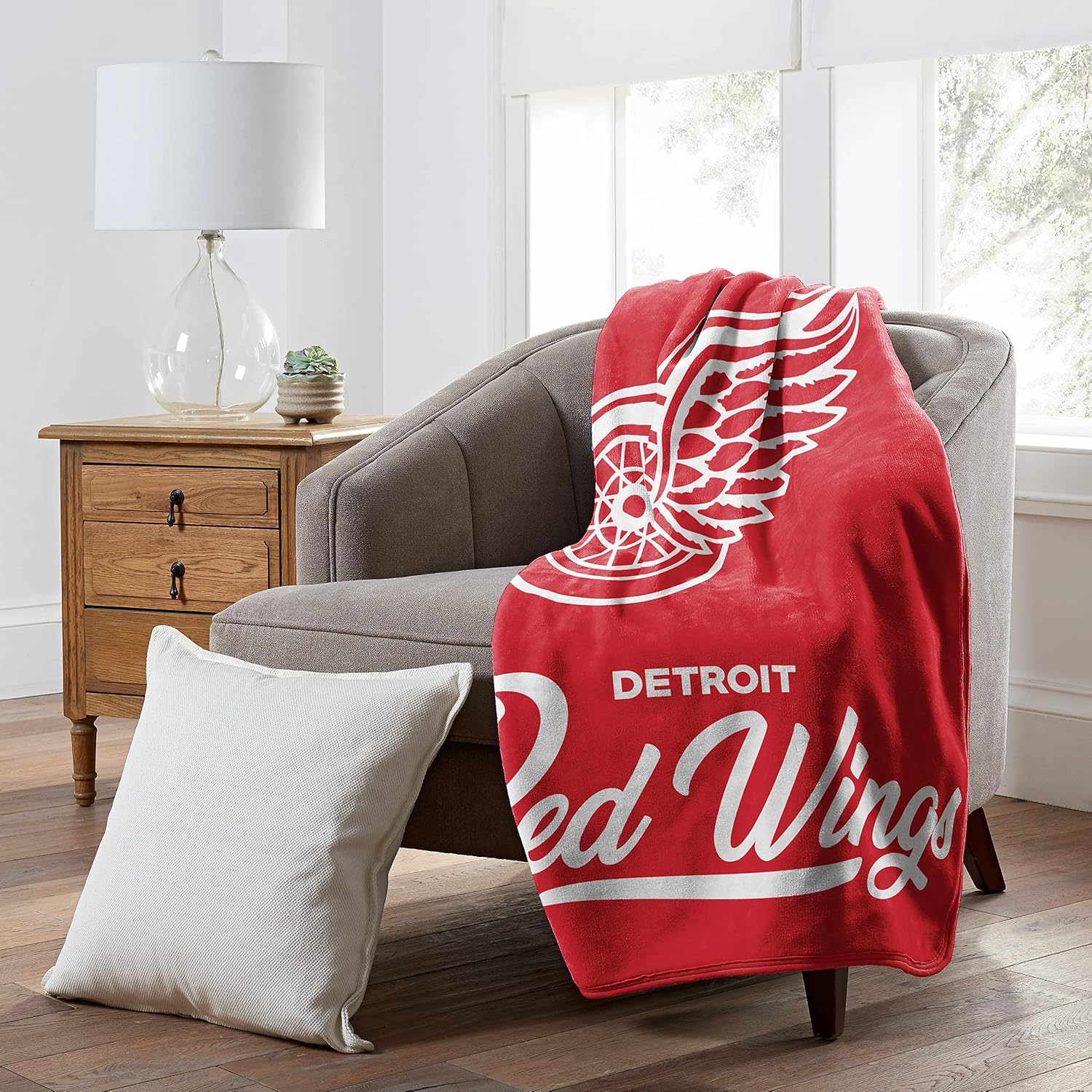Northwest NHL Unisex-Adult Raschel Throw Blanket