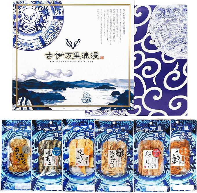 Amazon 敬老の日 ギフト プレゼント 古伊万里浪漫 ビール党6選 おつまみ ギフトセット 6個入 古伊万里浪漫 食品 飲料 お酒 通販