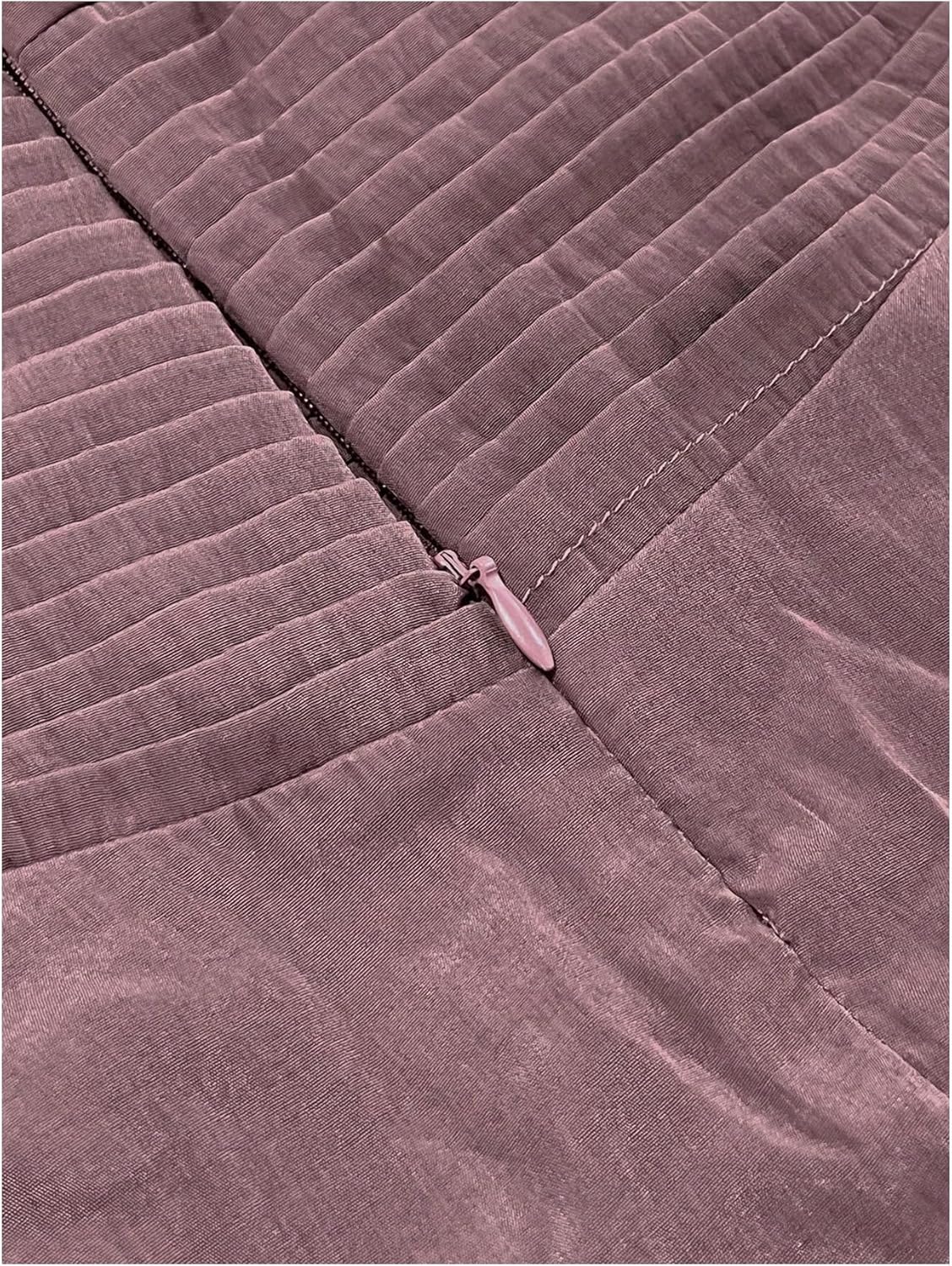 Floerns Women's Summer Mini Dress Sleeveless Halter Backless Ruched Date Night Layered A Line Dresses - Image 3