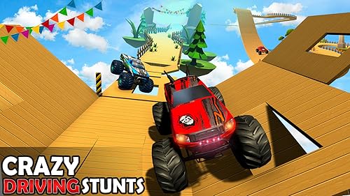 Jogos de corrida Monster Truck 3d com as principais pistas para conduzir rodas finais - simulador de