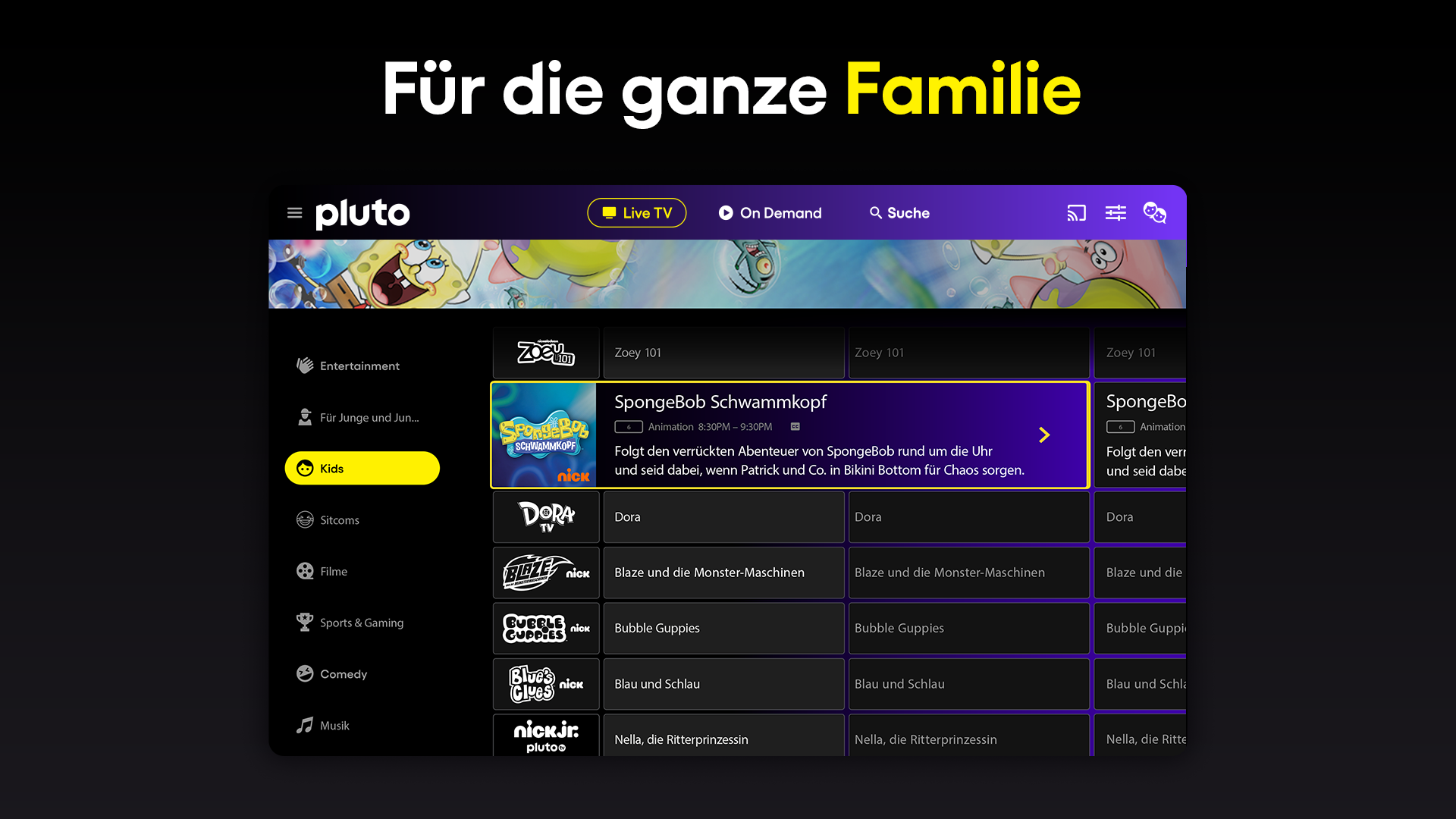 Pluto TV - Filme & serie kostenlos streamen:Amazon.de:Appstore for Android