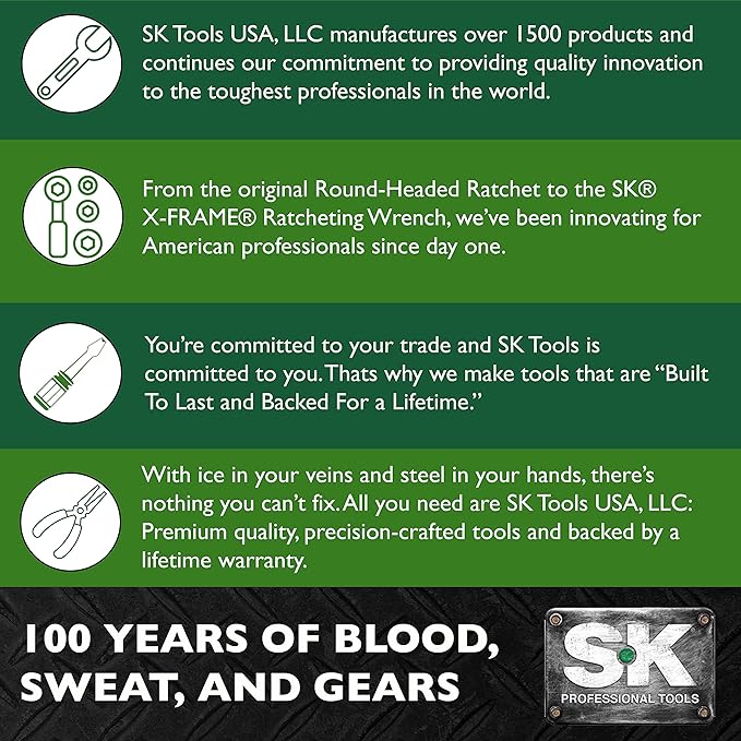 Kit de Herramientas Automotrices SK Hand Tool VTS03211, 272 Piezas miniatura 2