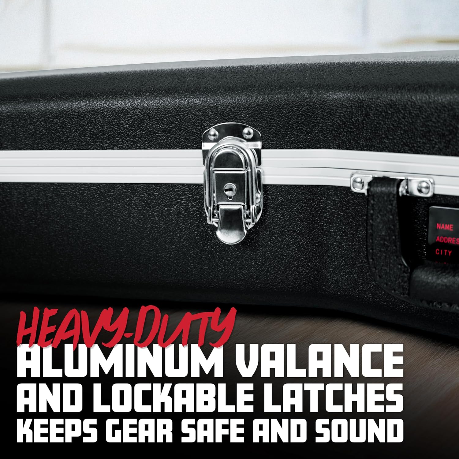 Gator Cases GC-DREAD Dreadnought Guitar Case, heavy-duty latches