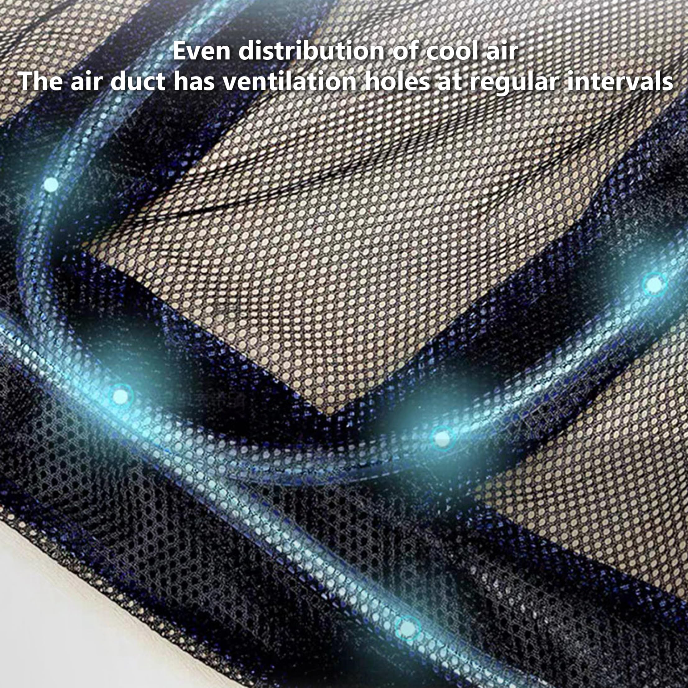 Gilet de refroidissement de soudage bleu, climatiseur à Tube Eddy, gilet soulagement la chaleur l'industrie sidérurgique, équipement refroidissement pour les travailleurs