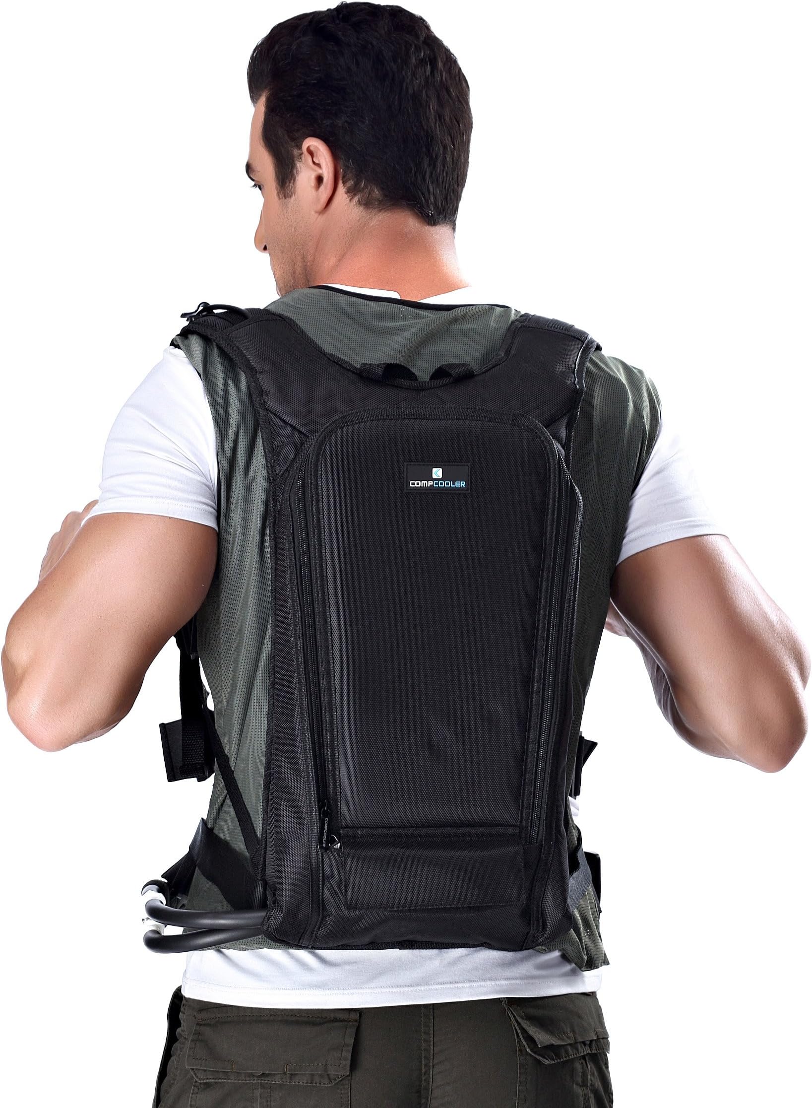 Personal Microclimate Body Cooling Vest with backpack detachable Bladder for easy to reload ice