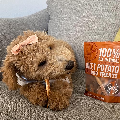 Vista 9 de Wholesome Pride - Caprichos de batata – premios naturales para perros – veganos, sin gluten y sin granos