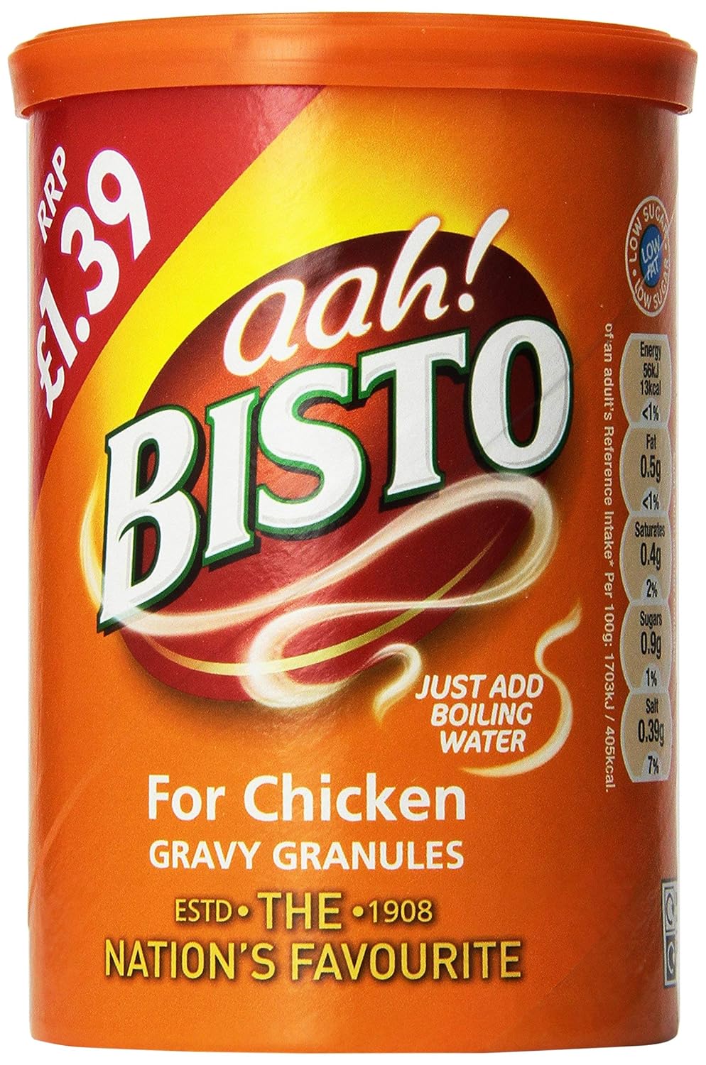 Bisto Gravy Granules for Chicken 170g Drum Pack of 6